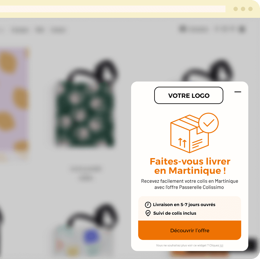 Aperçu du widget Hexago
